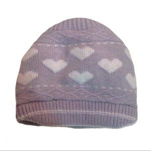 Girls Gray  & White Hat